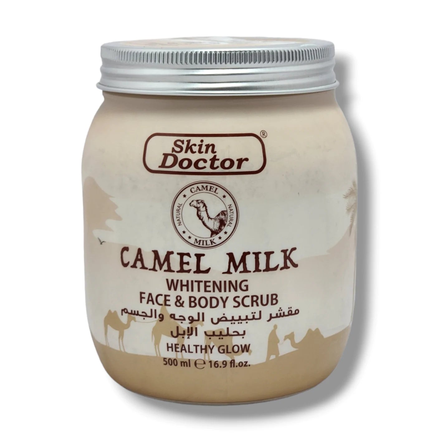 Skin Doctor Camel Milk Scrub Whitening Face And Body Scrub 500ml