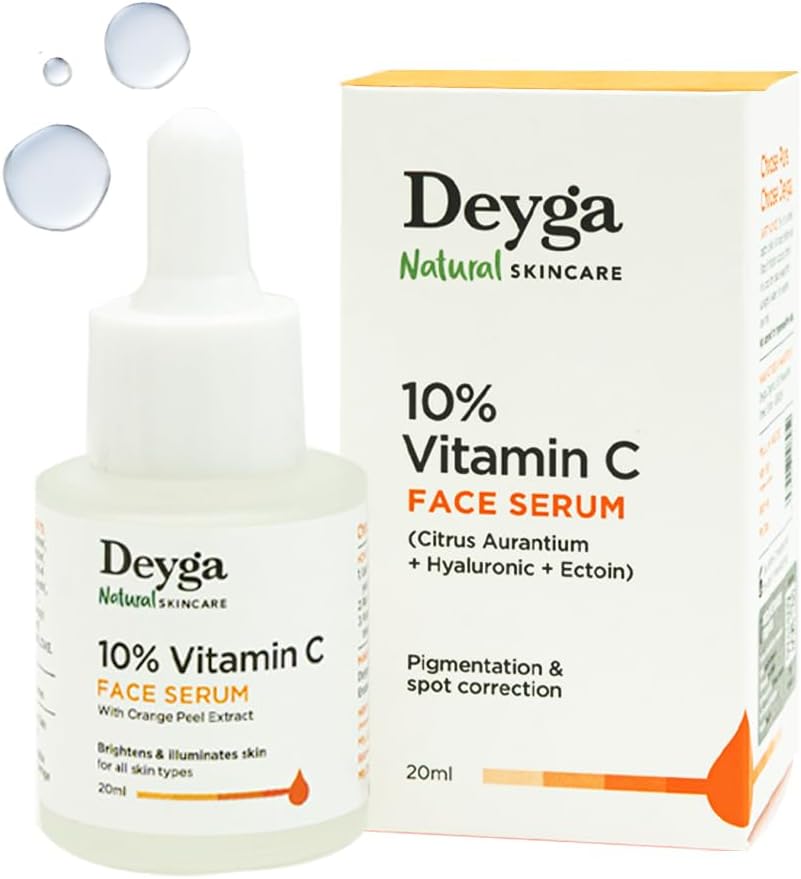 Deyga Vitamin C Face Serum | Skin Brightening Serum | Reduces Pigmentation & Dark Spots | Serum for Glowing Skin