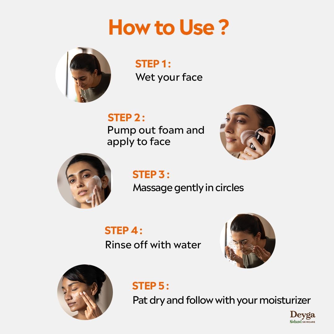 Deyga Vitamin C Foaming Face Wash