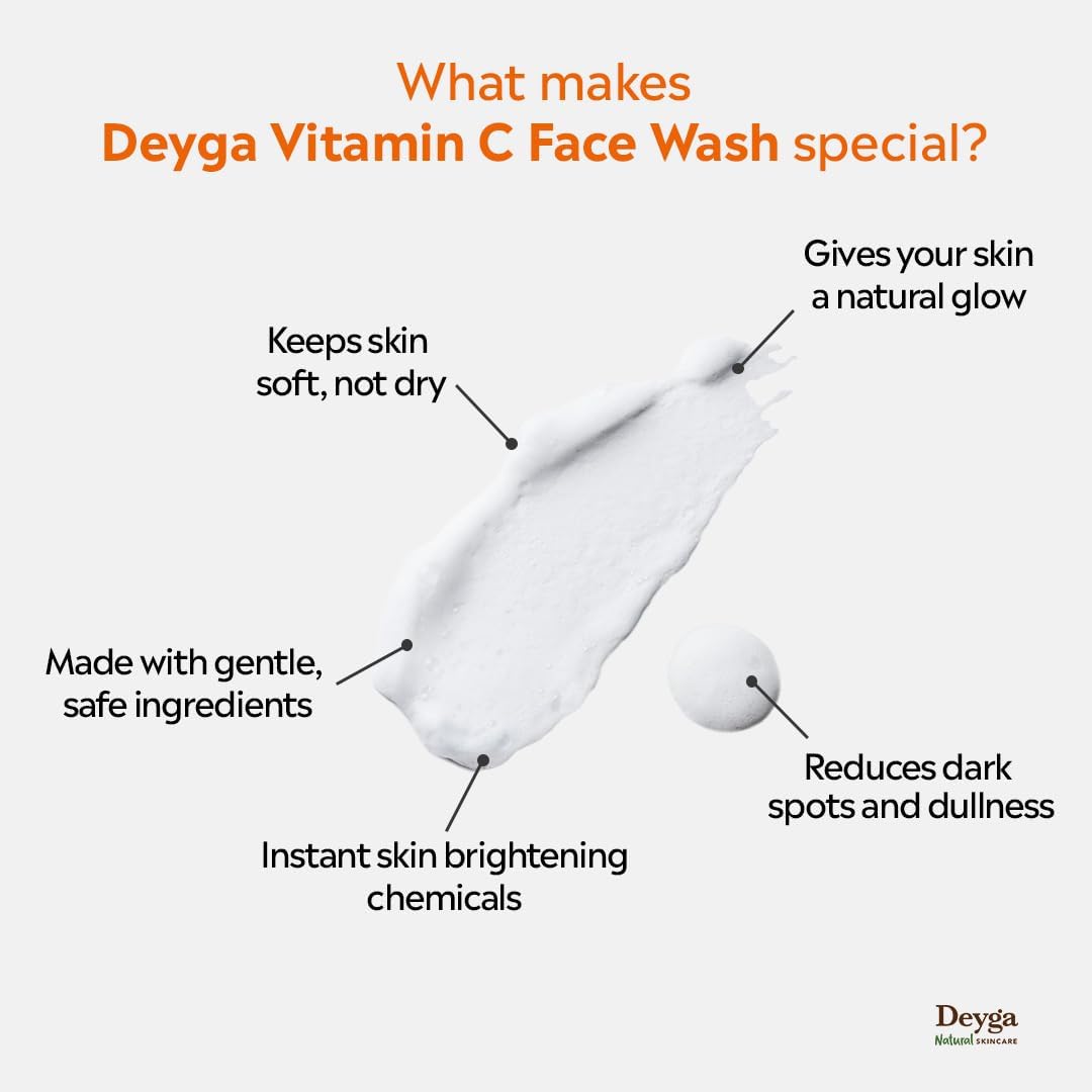 Deyga Vitamin C Foaming Face Wash