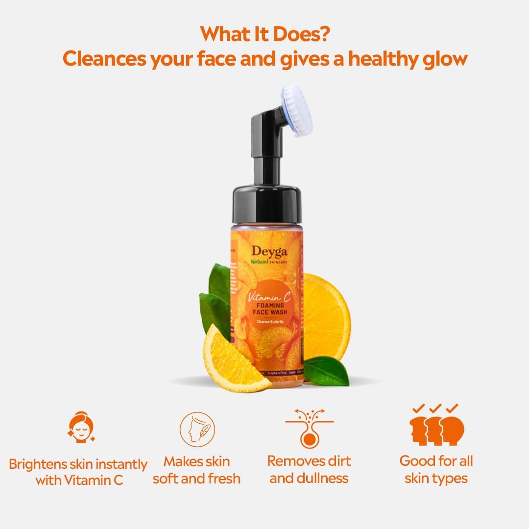 Deyga Vitamin C Foaming Face Wash