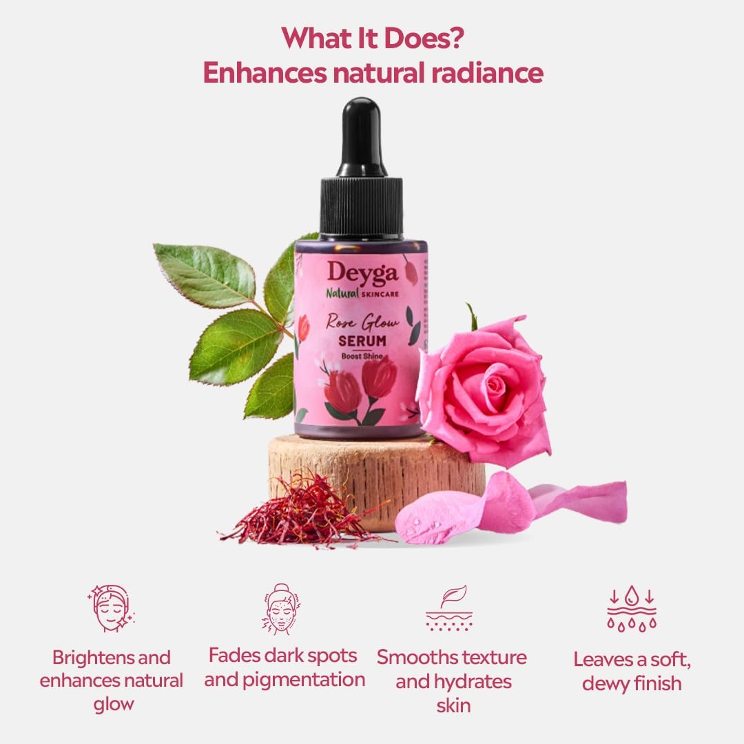 Deyga Rose Glow Serum | Bosst Shine 30 ml