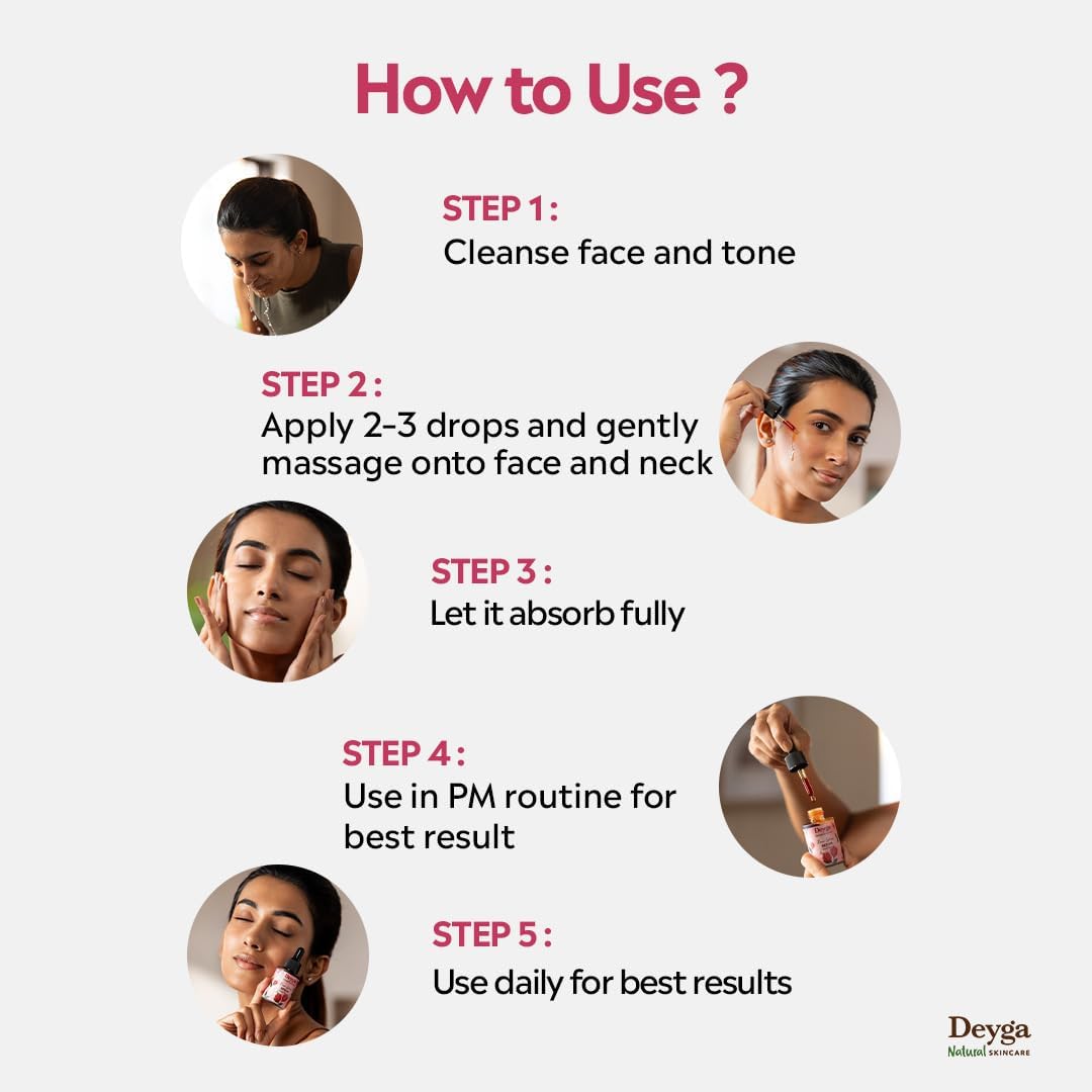 Deyga Rose Glow Serum | Bosst Shine 30 ml