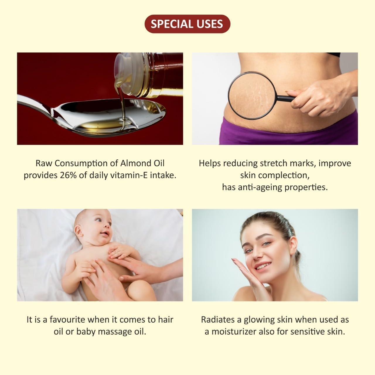 MILLIARE Natural Pure Organic Walnut Oil 100% Wood Pressed - 100% Pure & Non-Preservative | Best for Body, Skin & Hair | Essential Oil | 250 ml